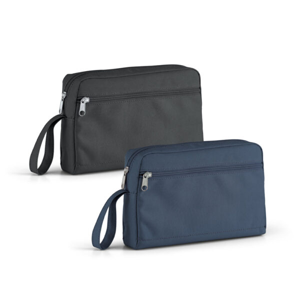 Bolsa de comésticos em 300D - Enova Brindes Personalizados