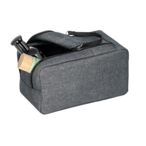 Bolsa de cosmésticos em 600D - Brinde Corporativo Personalizado | Enova