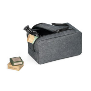 Bolsa de cosmésticos em 600D - Brinde Corporativo Personalizado | Enova
