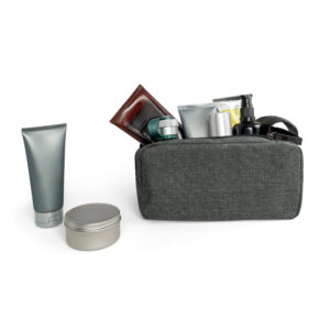Bolsa de cosmésticos em 600D - Brinde Corporativo Personalizado | Enova
