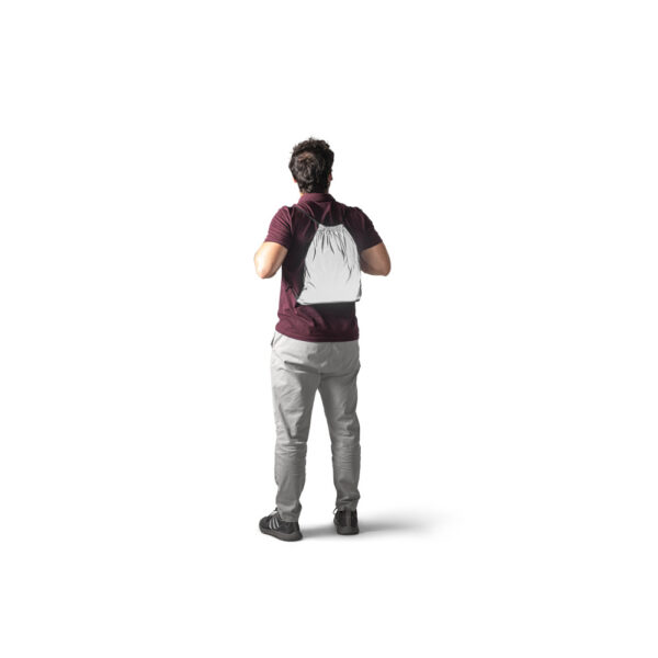 Sacola tipo mochila em poliéster (200 g/m²) - Brinde Corporativo Personalizado | Enova
