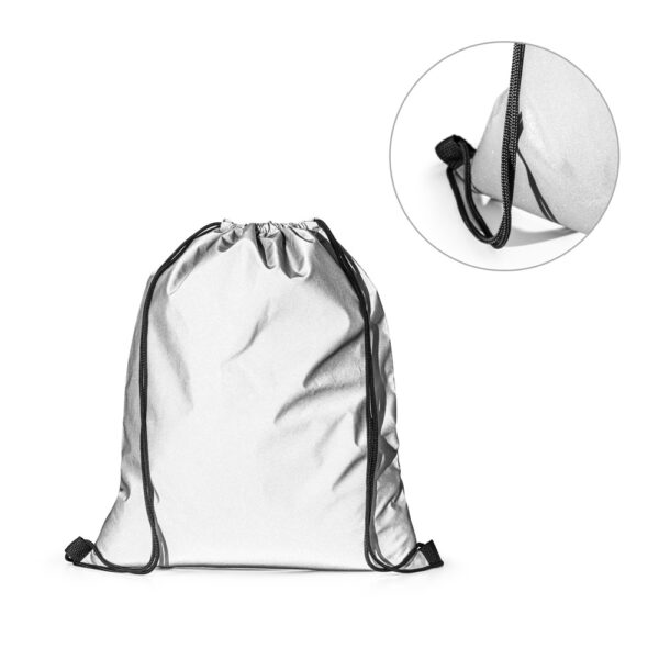Sacola tipo mochila em poliéster (200 g/m²) - Enova Brindes Personalizados