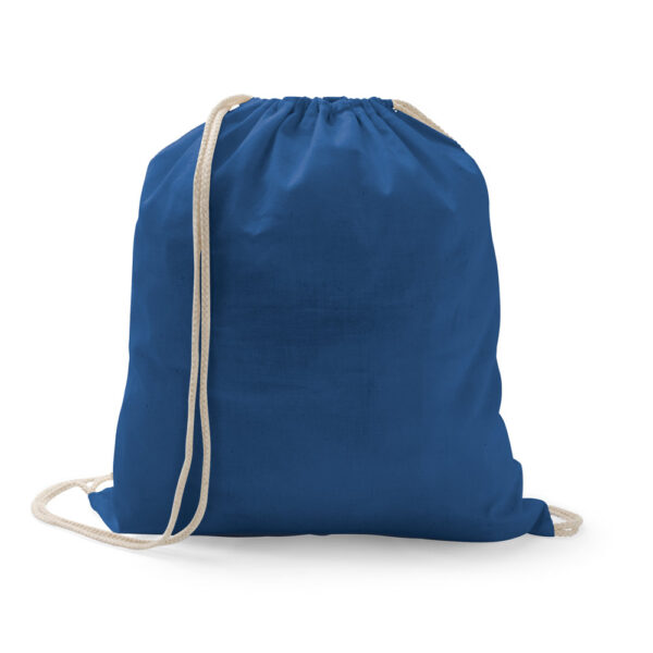 Sacola tipo mochila 100% algodão (100g/m²) - Brinde Corporativo Personalizado | Enova