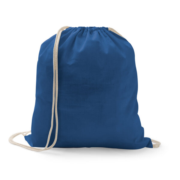 Sacola tipo mochila 100% algodão (100g/m²) - Brinde Corporativo Personalizado | Enova