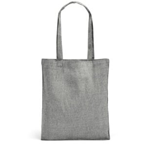 Sacola dobrável em 70% algodão reciclado e 30% poliéster reciclado (140 g/m²) sem tingimento - Brinde Corporativo Personalizado | Enova