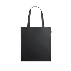 Sacola 100% poliéster reciclado 190T (100% rPET) - Brinde Corporativo Personalizado | Enova