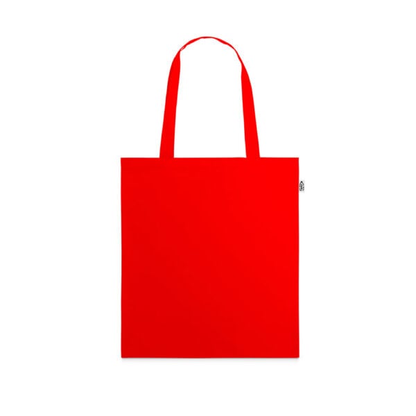 Sacola 100% poliéster reciclado 190T (100% rPET) - Brinde Corporativo Personalizado | Enova