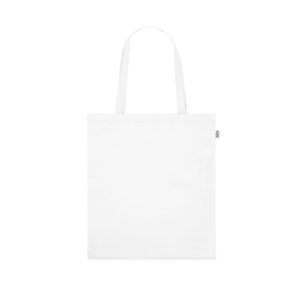 Sacola 100% poliéster reciclado 190T (100% rPET) - Brinde Corporativo Personalizado | Enova