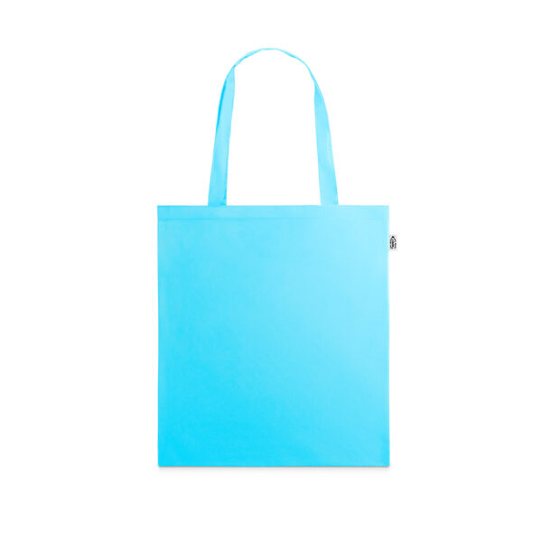 Sacola 100% poliéster reciclado 190T (100% rPET) - Brinde Corporativo Personalizado | Enova