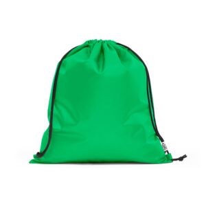 Sacola tipo mochila em poliéster reciclado 190T (100% rPET) - Brinde Corporativo Personalizado | Enova