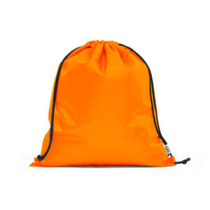 Sacola tipo mochila em poliéster reciclado 190T (100% rPET) - Brinde Corporativo Personalizado | Enova