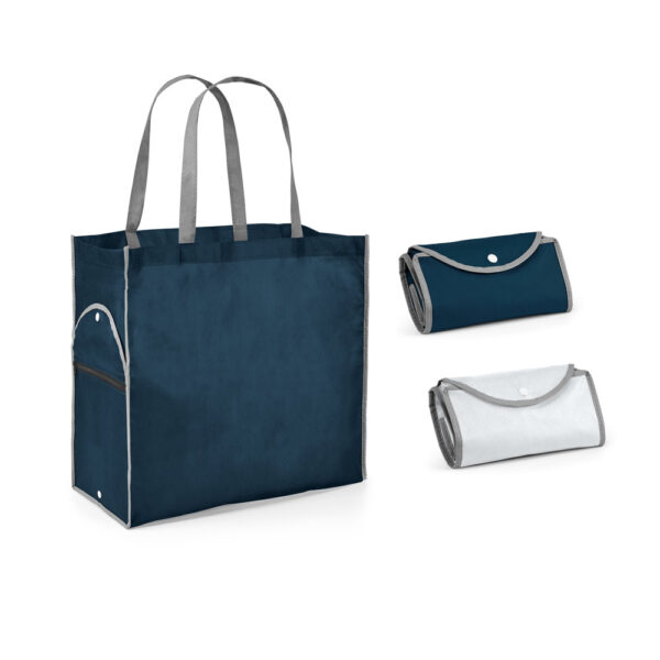 Sacola dobrável em non-woven (80 g/m²) - Enova Brindes Personalizados