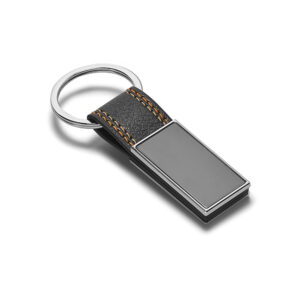 Chaveiro em c. sintético e metal - Brinde Corporativo Personalizado | Enova