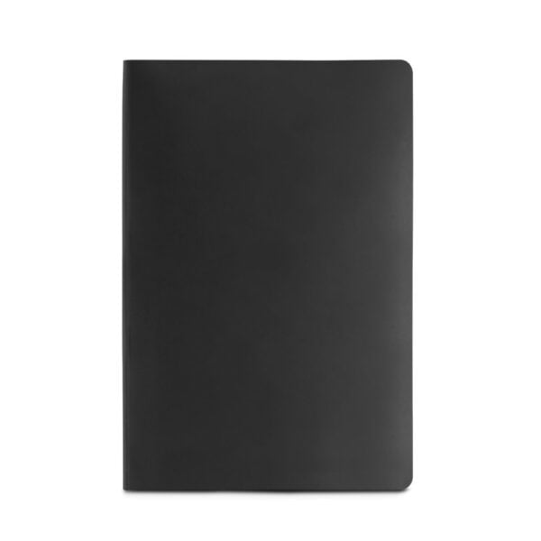 Caderno A5 de capa flexível em papel pedra (620g/m²) - Brinde Corporativo Personalizado | Enova