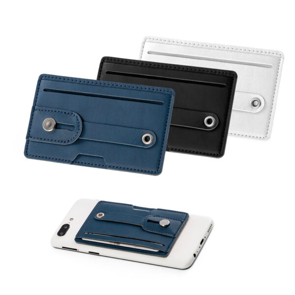 Porta cartões para celular com bloqueio de RFID - Enova Brindes Personalizados