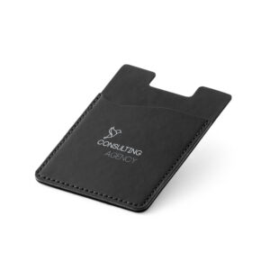 Porta cartões para celular em PU com bloqueio de RFID - Brinde Corporativo Personalizado | Enova