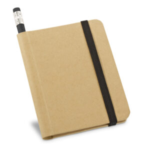 Caderno A7 em cartão com páginas lisas - Brinde Corporativo Personalizado | Enova