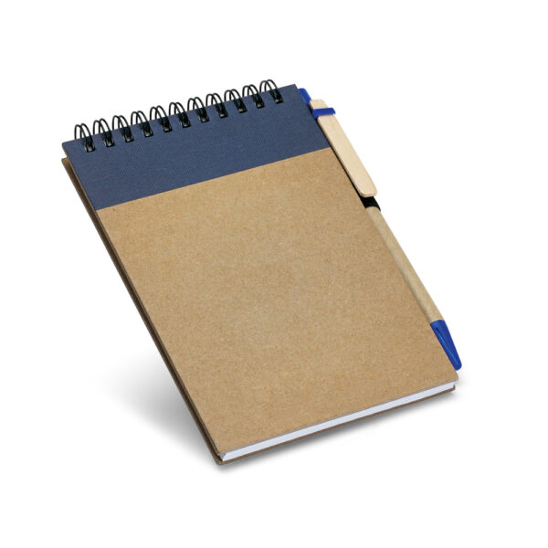 Caderno de bolso espiral com páginas lisas - Brinde Corporativo Personalizado | Enova