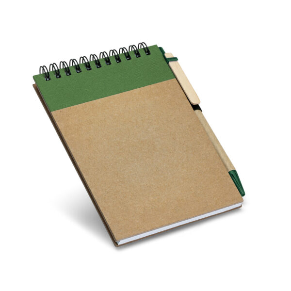 Caderno de bolso espiral com páginas lisas - Brinde Corporativo Personalizado | Enova