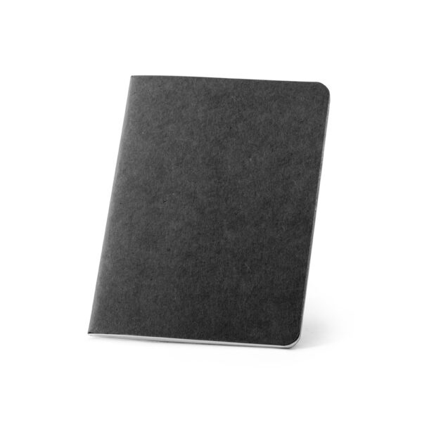 Caderno B7 em cartão kraft reciclado com páginas lisas - Brinde Corporativo Personalizado | Enova