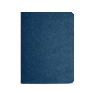 Caderno B7 em cartão kraft reciclado com páginas lisas - Brinde Corporativo Personalizado | Enova