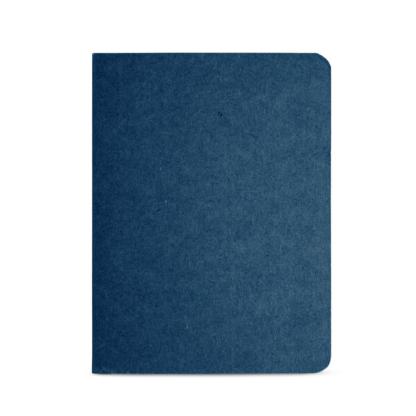 Caderno B7 em cartão kraft reciclado com páginas lisas - Brinde Corporativo Personalizado | Enova