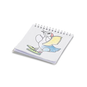 Caderno para colorir com 25 desenhos diferentes - Brinde Corporativo Personalizado | Enova
