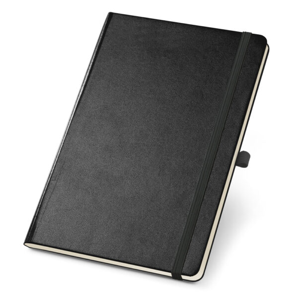Caderno A5 com páginas lisas - Brinde Corporativo Personalizado | Enova