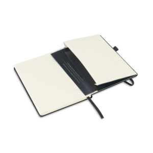 Caderno A5 com páginas lisas - Brinde Corporativo Personalizado | Enova