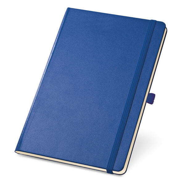Caderno A5 com páginas lisas - Brinde Corporativo Personalizado | Enova