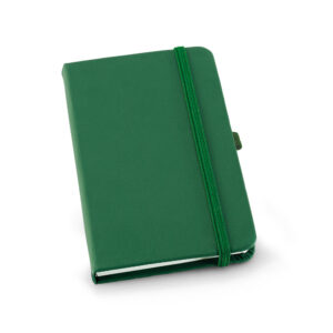 Caderno A5 em c.sintético com páginas lisas - Brinde Corporativo Personalizado | Enova