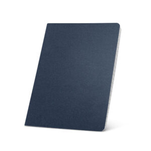 Caderno A5 em cartão kraft reciclado com folhas pautadas - Brinde Corporativo Personalizado | Enova