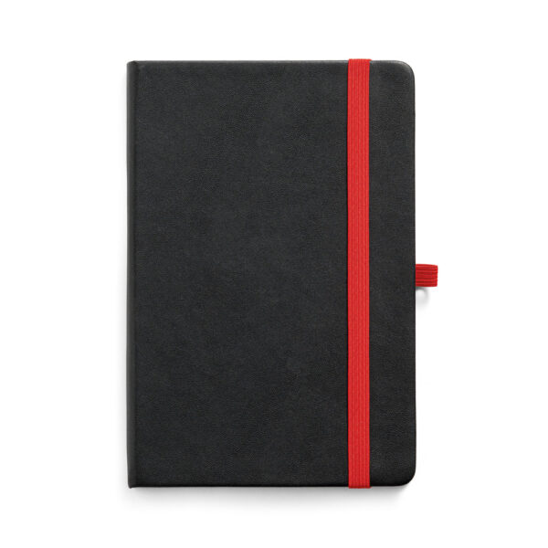 Caderno A5 em PU com páginas pautadas - Brinde Corporativo Personalizado | Enova