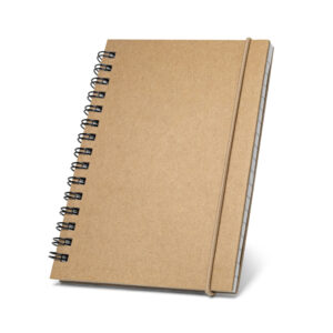 Caderno de bolso espiral com folhas pautadas - Brinde Corporativo Personalizado | Enova