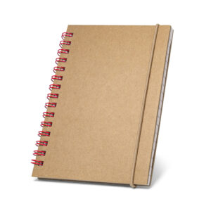 Caderno de bolso espiral com folhas pautadas - Brinde Corporativo Personalizado | Enova