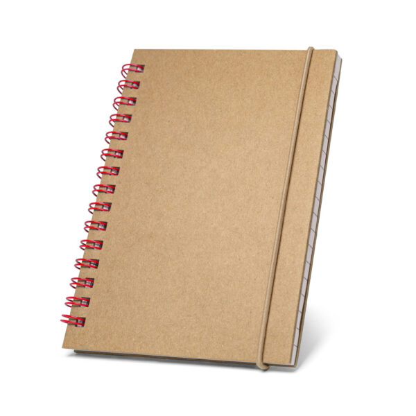 Caderno de bolso espiral com folhas pautadas - Brinde Corporativo Personalizado | Enova