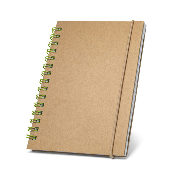 Caderno de bolso espiral com folhas pautadas - Brinde Corporativo Personalizado | Enova