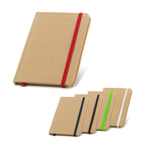 Caderno de bolso com páginas lisas - Enova Brindes Personalizados