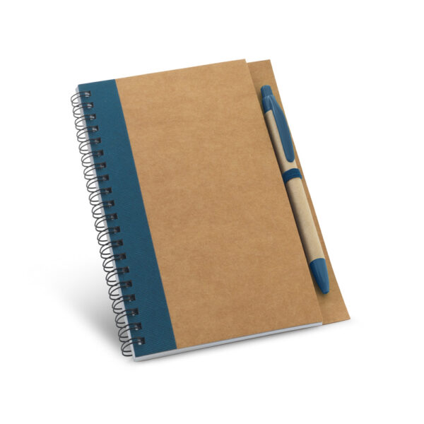 Caderno B6 espiral com páginas lisas - Brinde Corporativo Personalizado | Enova