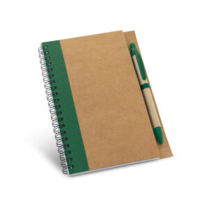 Caderno B6 espiral com páginas lisas - Brinde Corporativo Personalizado | Enova