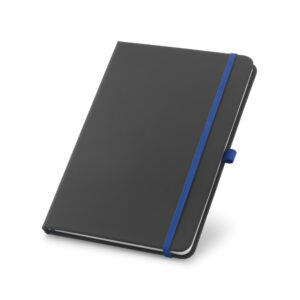 Caderno A5 em c.sintético com páginas pautadas - Brinde Corporativo Personalizado | Enova