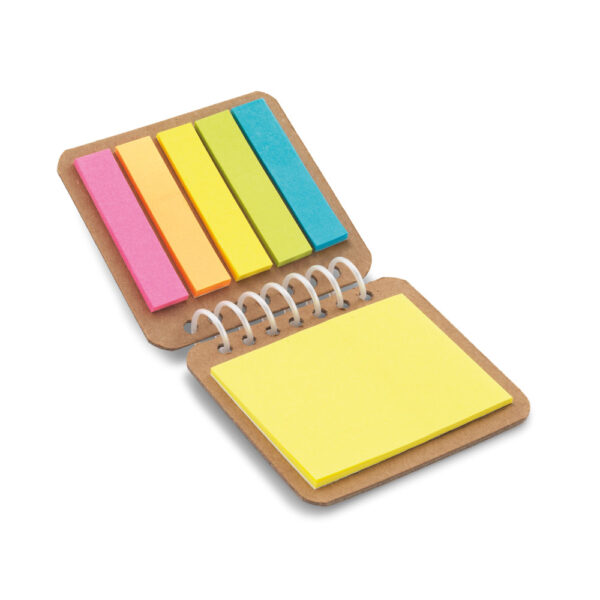 Caderno com capa em papek kraft - Brinde Corporativo Personalizado | Enova