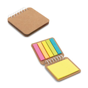 Caderno com capa em papek kraft - Enova Brindes Personalizados