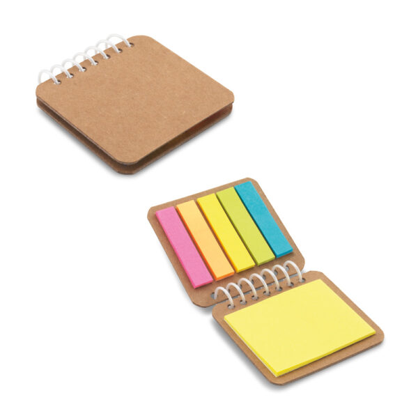 Caderno com capa em papek kraft - Enova Brindes Personalizados