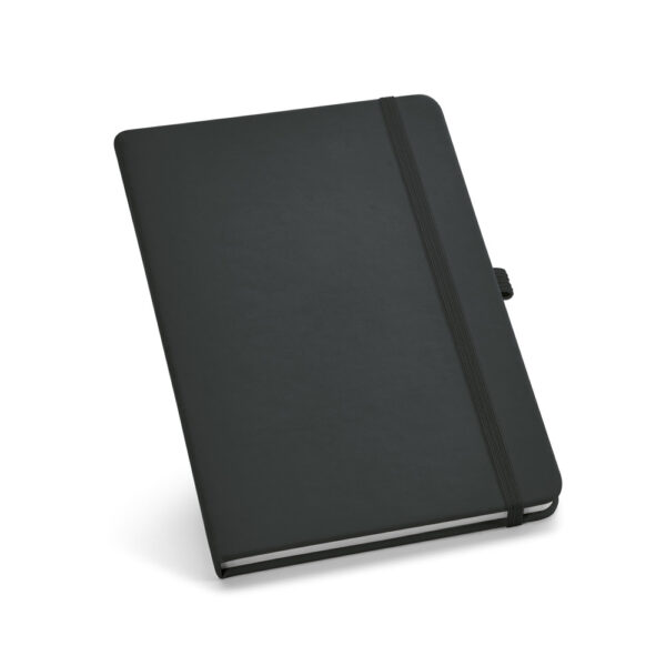 Caderno B6 em c.sintético com páginas lisas - Brinde Corporativo Personalizado | Enova