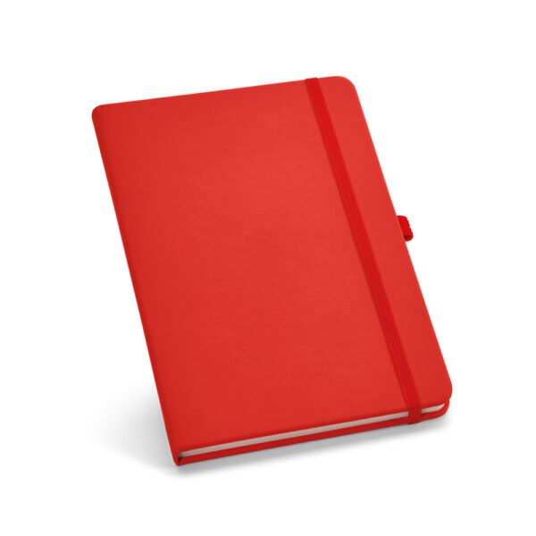 Caderno B6 em c.sintético com páginas lisas - Brinde Corporativo Personalizado | Enova