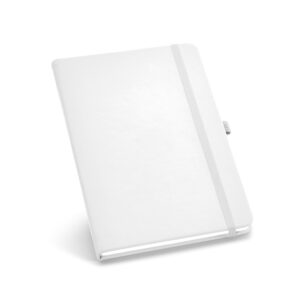 Caderno B6 em c.sintético com páginas lisas - Brinde Corporativo Personalizado | Enova