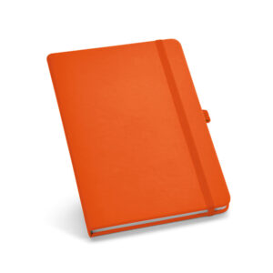 Caderno B6 em c.sintético com páginas lisas - Brinde Corporativo Personalizado | Enova