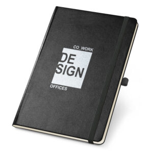 Caderno B6 com páginas lisas - Brinde Corporativo Personalizado | Enova