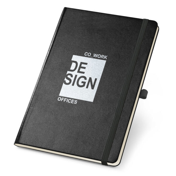 Caderno B6 com páginas lisas - Brinde Corporativo Personalizado | Enova